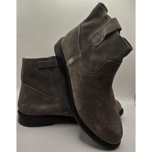 H&M Velúr Bőr Bokacsizma