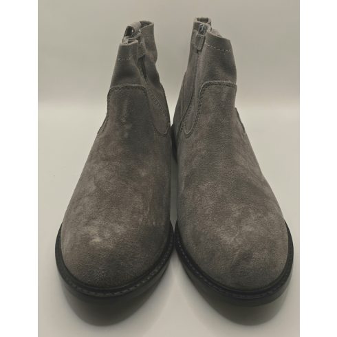 H&M Velúr Bőr Bokacsizma