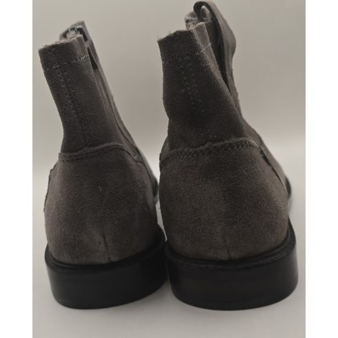 H&M Velúr Bőr Bokacsizma