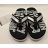 Tommy Hilfiger BLACK SILVER Flipflop papucs