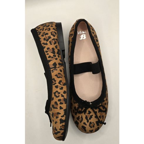 Bata Gumipántos Bőr Balerina