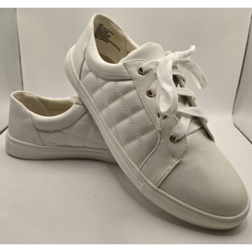 Justfab White steppelt snekaer