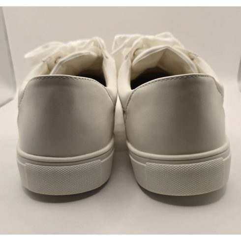 Justfab White steppelt snekaer