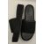 Tamaris Black bőr talpú platform papucs
