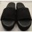 Tamaris Black bőr talpú platform papucs