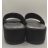 Tamaris Black bőr talpú platform papucs