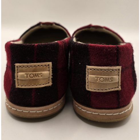 TOMS kockás balerina
