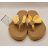 Tommy Hilfiger Yellow Flipflop papucs