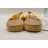 Tommy Hilfiger Yellow Flipflop papucs