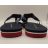 Tommy Hilfiger Navy Red Flipflop papucs