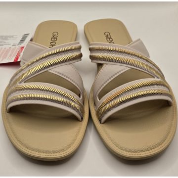 Ipanema Grendha Buriti Rafia bézs női papucs