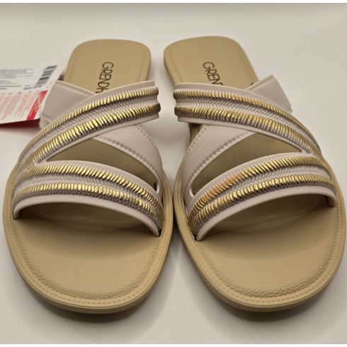 Ipanema Grendha Buriti Rafia bézs női papucs