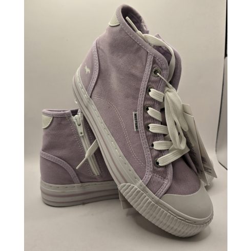 Mustang női bokacipő 1420-504-850 lavendel