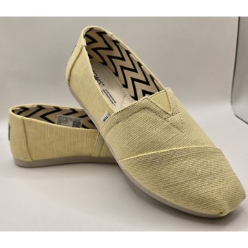 TOMS Alpargata Banánsárga Balerina