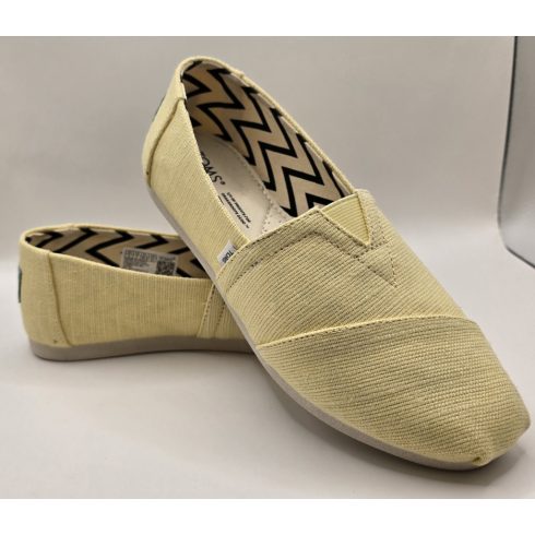 TOMS Alpargata Banánsárga Balerina
