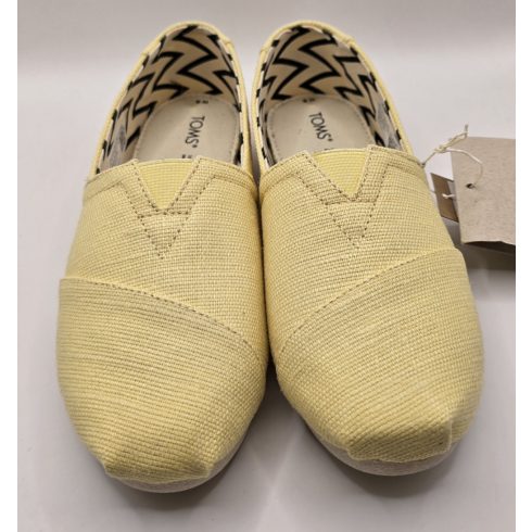 TOMS Alpargata Banánsárga Balerina