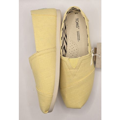 TOMS Alpargata Banánsárga Balerina