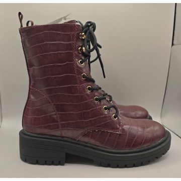 Retro Jeans XIMENA Burgundy bakancs