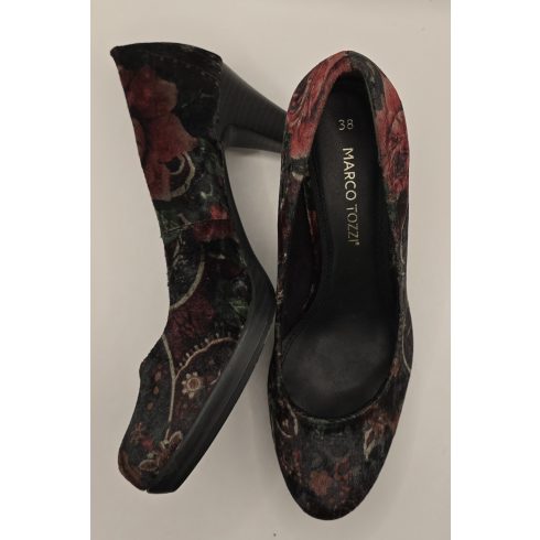 Marco Tozzi Velvet Multi Magassarkú