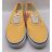 Vans Authentic sárga sneaker