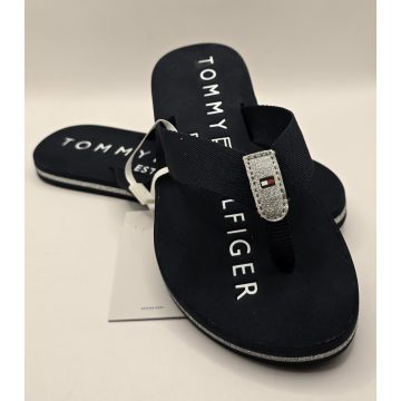 Tommy Hilfiger Női BLUE SILVER Flipflop papucs