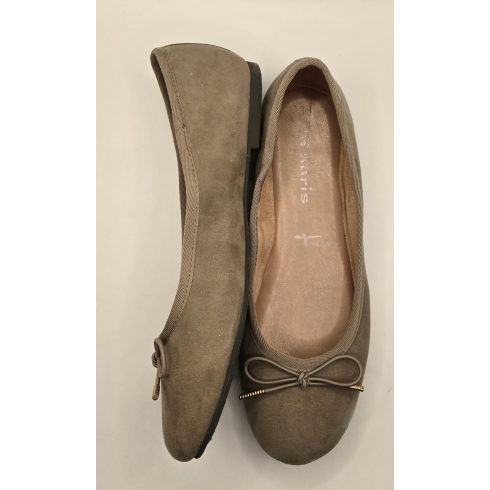 Tamaris Wortmann Pepper Suede memóriahabos balerina
