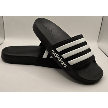 Adidas Fekete-Fehér Papucs