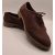 TOMS Suede Oxford Chocolate Brown bőr félcipő