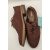 TOMS Suede Oxford Chocolate Brown bőr félcipő