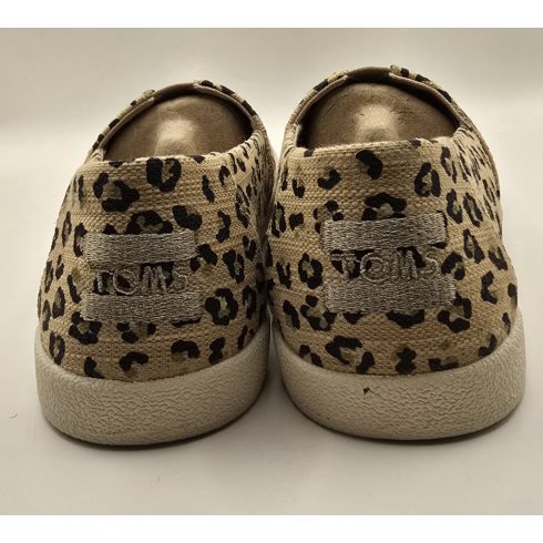 TOMS Avalon  Natural Textured Cheetah slipon