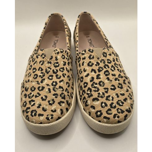 TOMS Avalon  Natural Textured Cheetah slipon