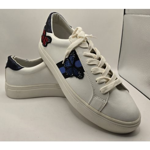 Tom Tailor pillangó mintás sneaker