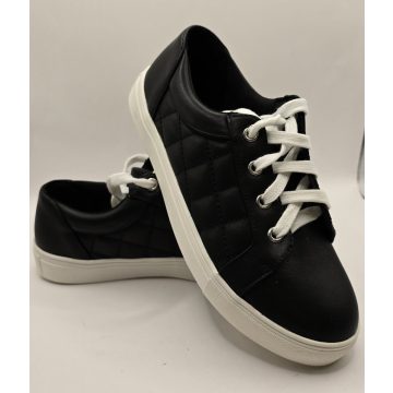 JustFab Black Steppelt Sneaker