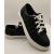 JustFab Black Steppelt Sneaker
