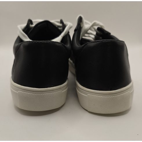 JustFab Black Steppelt Sneaker