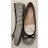 Tamaris Navy Strips balerina cipő