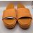Tamaris ORANGE Touch It platform papucs