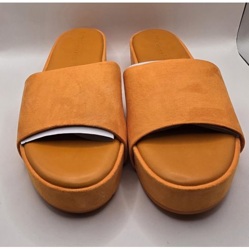 Tamaris ORANGE Touch It platform papucs