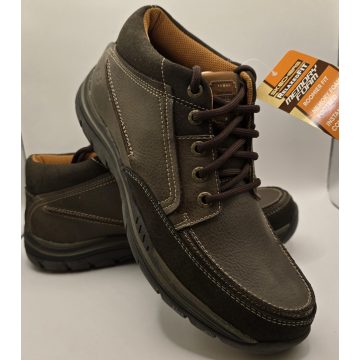 Skechers Expected Cason bőr memóriahabos cipő