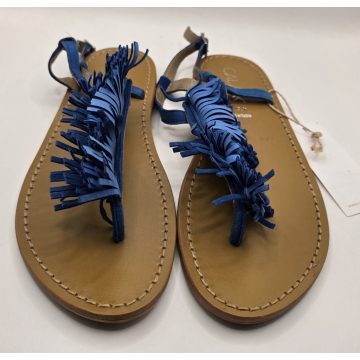 Calank Blue Electric bőr szandál