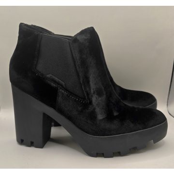 Calvin Klein Jeans Sandy Velvet platform csizma