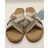 TOMS Desert Taupe Suede – bőr papucs