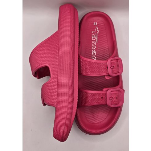 Tamaris Wortmann fuxia papucs