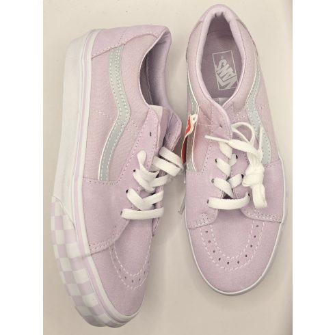 Vans Sk8 Low lila bőr sneaker
