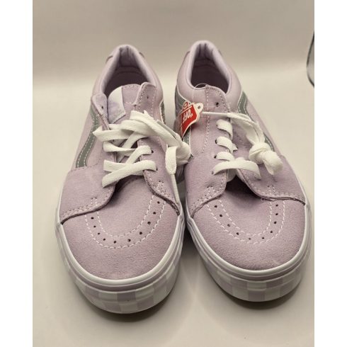 Vans Sk8 Low lila bőr sneaker
