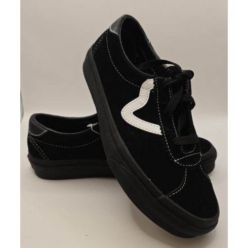 Vans Sport Black bőr sneaker