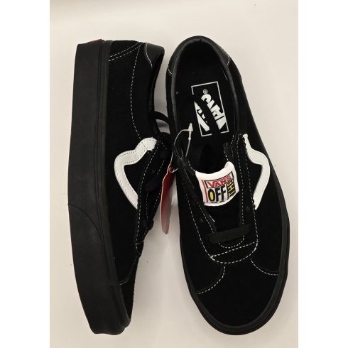 Vans Sport Black bőr sneaker