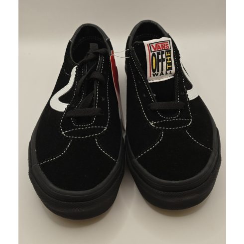 Vans Sport Black bőr sneaker