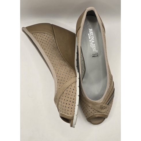 Bruna Jesi Collection Olasz Bőr Telitalpú Cipő